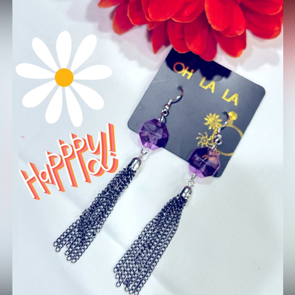 💐New OH LA LA Dangling Fashion Earrings